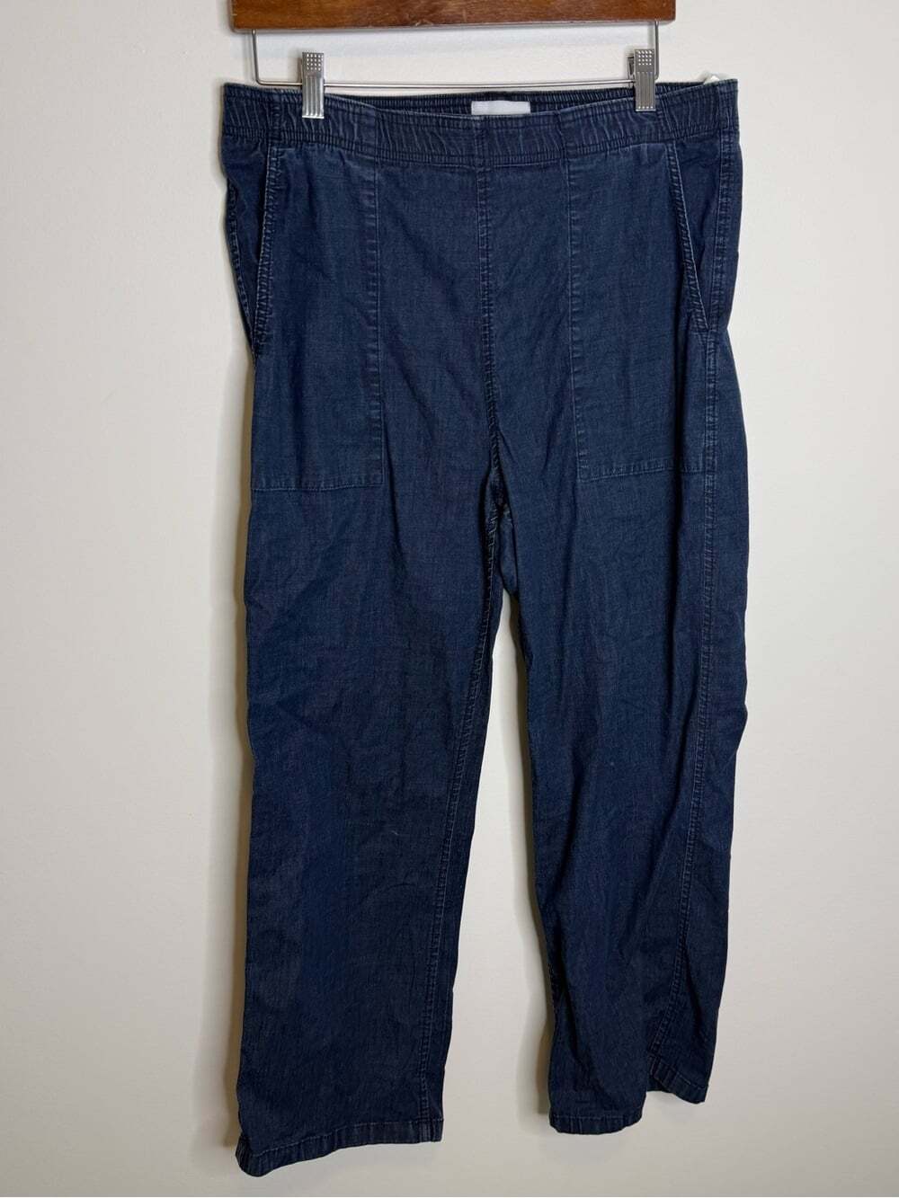 DU/ER performance denim harbour pant in dark denim XL